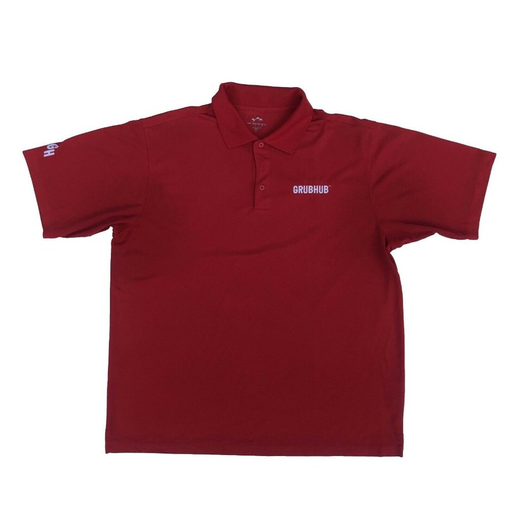 Grubhub Delivery Driver Work Employee Polo Shirt